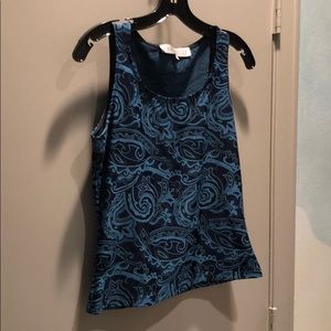 🍎 sleeveless top Paisley type design
